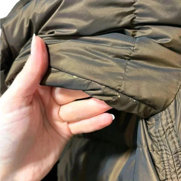 Parajumpers Two-tone Long Chocolate Brown Down Feather Puffer Ski Jacket Size XS - Picture 12 of 14